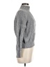 Lush Gray Turtleneck Sweater Size M - photo 4