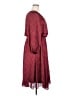 Monroe and Main 100% Polyester Chevron-herringbone Burgundy Casual Dress Size 1X - photo 4