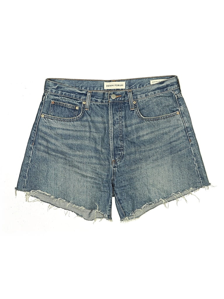 Pre-owned Denim Forum Denim Shorts In Blue
