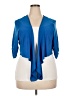 Perceptions Blue Cardigan Size 2X - photo 1