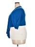 Perceptions Blue Cardigan Size 2X - photo 5