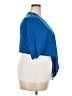 Perceptions Blue Cardigan Size 2X - photo 4