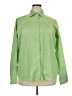 Lands' End Solid Green Long Sleeve Button-Down Shirt Size 20 (tall) - photo 1