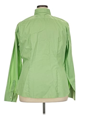Lands' End Long Sleeve Button-Down Shirt (view 2)