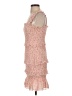 Parker 100% Polyester Tweed Orange Cocktail Dress Size S - photo 5
