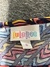 Lularoe Print Blue Dress Size 8 - photo 3