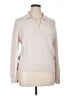 Athleta Solid Ivory Wool Pullover Sweater Size XL - photo 1