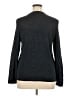 Notations Metallic Gray Pullover Sweater Size XL - photo 2