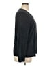 Notations Metallic Gray Pullover Sweater Size XL - photo 4