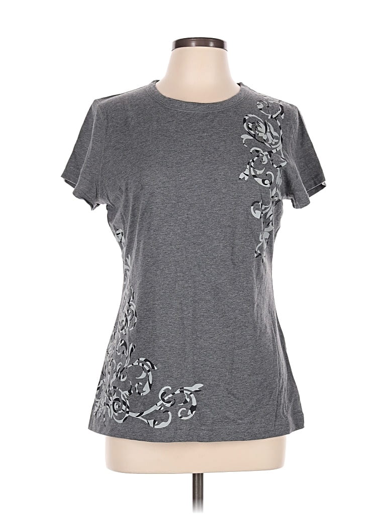 Pre-owned Tek Gear Short Sleeve T-shirt In Gray