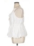 Torrid 100% Polyester White Sleeveless Blouse Size 1X Plus (1) - photo 5