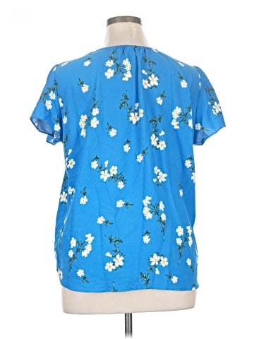 Hilary Radley Short Sleeve Blouse (view 2)