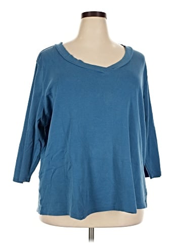St. John's Bay 3/4 Sleeve T-Shirt (view 1)