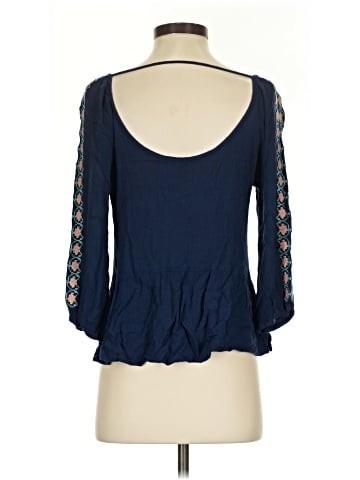 Double Zero 3/4 Sleeve Blouse (view 2)