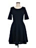 Le Lis Argyle Blue Casual Dress Size M - photo 1