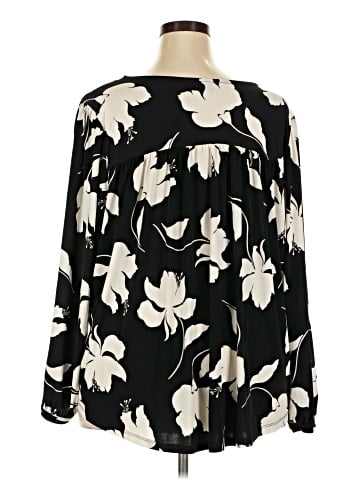Lane Bryant Long Sleeve Blouse (view 2)