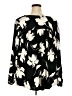 Lane Bryant Black Long Sleeve Blouse Size 22 - 24 Plus - photo 2