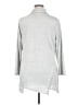 Soft Surroundings Gray 3/4 Sleeve Button-Down Shirt Size 1X - photo 2