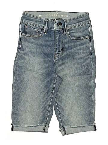 White House Black Market Denim Shorts (view 1)