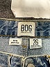 BDG 100% Cotton Hearts Blue Jeans Size 26 waist - photo 4