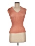 Nicola 100% Polyester Orange Sleeveless Top Size M - photo 1