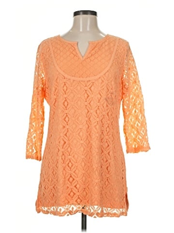 Isaac Mizrahi LIVE! 3/4 Sleeve Top (view 1)
