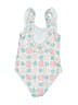Zara Hearts Pink One Piece Swimsuit Size 4 - photo 2