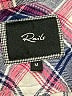Rails 100% Rayon Plaid Pink Long Sleeve Button-Down Shirt Size M - photo 7