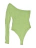 Naked Wardrobe Green Bodysuit Size S - photo 2