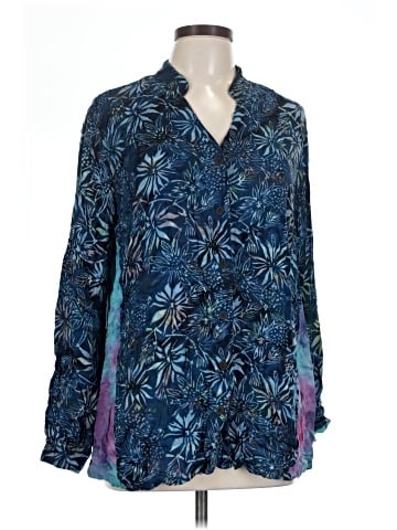 Soft Surroundings Long Sleeve Blouse (view 1)