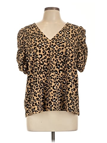 Adrienne Short Sleeve Blouse (view 1)