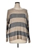 Eileen Fisher Stripes Tan Pullover Sweater Size XL - photo 1