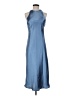 Double Zero 100% Polyester Solid Blue Cocktail Dress Size S - photo 1