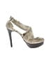 MICHAEL Michael Kors Gray Heels Size 9 1/2 - photo 1