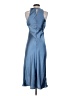 Double Zero 100% Polyester Solid Blue Cocktail Dress Size S - photo 2
