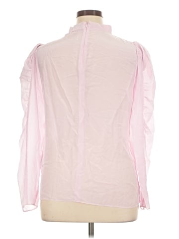 The Kooples Long Sleeve Silk Top (view 2)