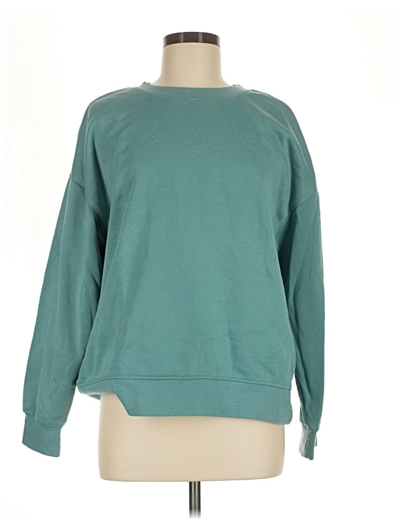 Pre-owned Primark Sweatshirt In Teal