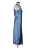 Double Zero 100% Polyester Solid Blue Cocktail Dress Size S - photo 4