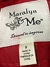 Maralyn & Me 100% Polyester Solid Red Snow Jacket Size S - photo 6