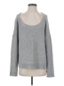 Moth 100% Cotton Metallic Silver Pullover Sweater Size S - photo 1