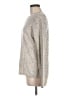 Lands' End 100% Cashmere Metallic Silver Cashmere Pullover Sweater Size M - photo 5