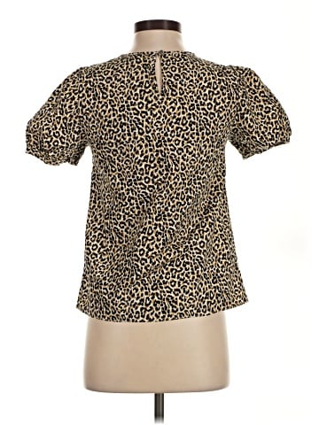 J.Crew Factory Store Short Sleeve Blouse (view 2)