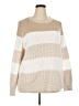 Pink Clover 100% Polyester Tan Pullover Sweater Size 3X - photo 1