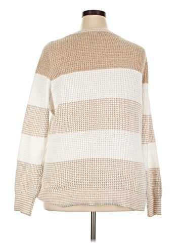 Pink Clover Pullover Sweater (view 2)