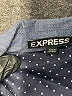 Express 100% Cotton Gray Blazer Size 2 - photo 6