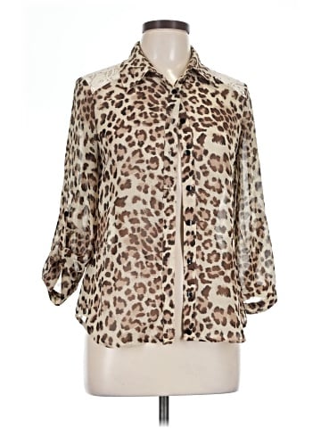 Iz Byer 3/4 Sleeve Blouse (view 1)