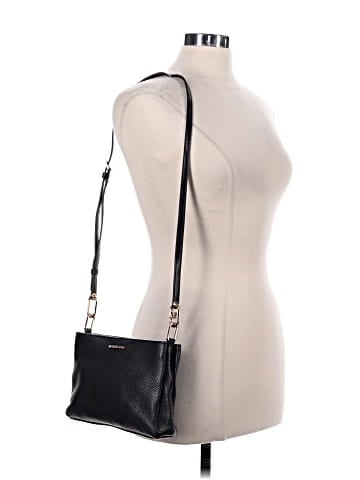 MICHAEL Michael Kors Leather Crossbody Bag (view 2)