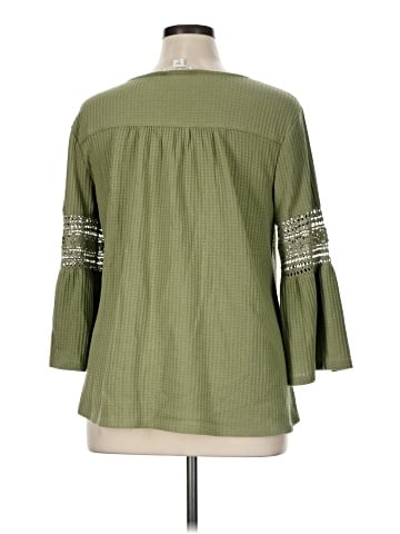 Coldwater Creek 3/4 Sleeve Blouse (view 2)