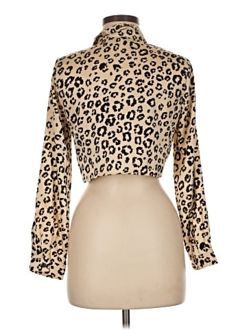 Topshop Long Sleeve Blouse (view 2)