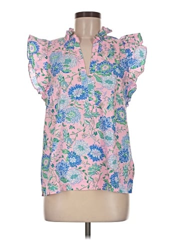 Lilly Pulitzer Short Sleeve Blouse (view 1)